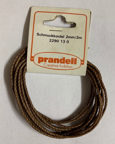 Schmuckkordel braun